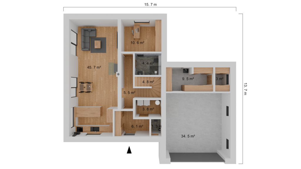 Grande 164 – dům 5+kk